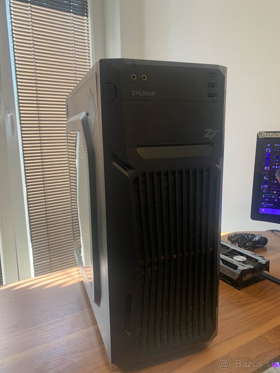 Grafická karta GTX 1070 8GB + komponenty