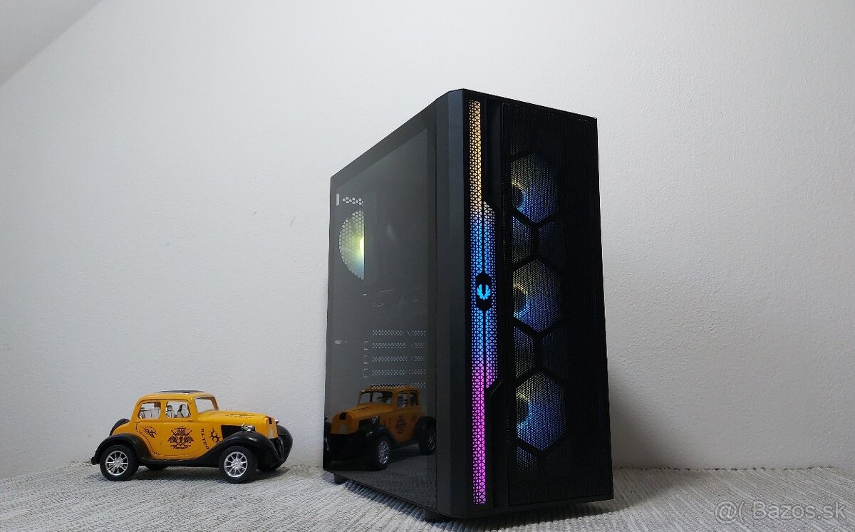 Herný pc 6jadro Ryzen 5 5500 3,60ghz/16GB/NVME/RX6600 8GB