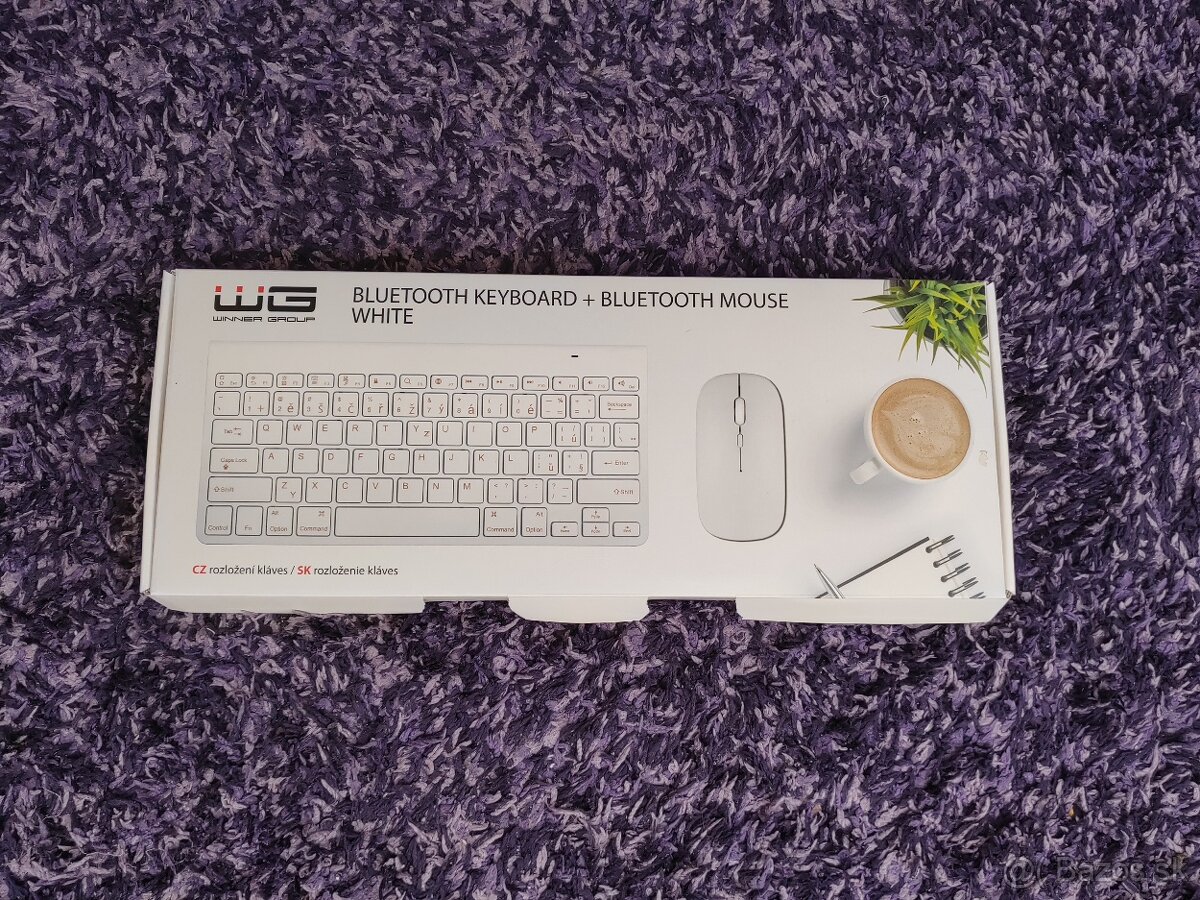 Bezdrôtová bluetooth klávesnica s myšou - Winner group