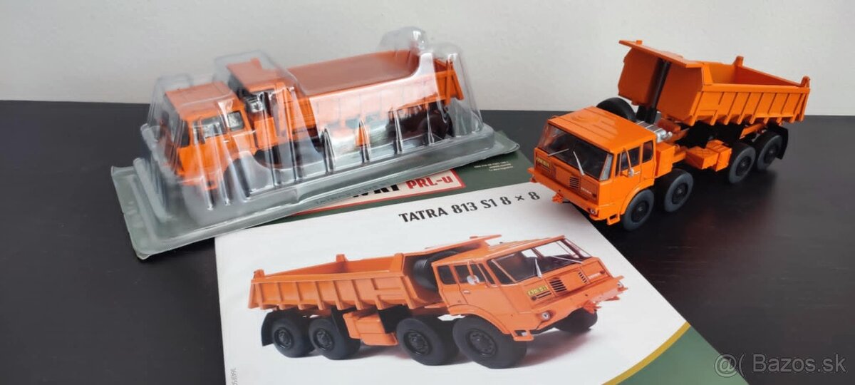 TATRA 813 S1 8X8 OSEMKOLA DRTIKOLA 1:43 Deagostini