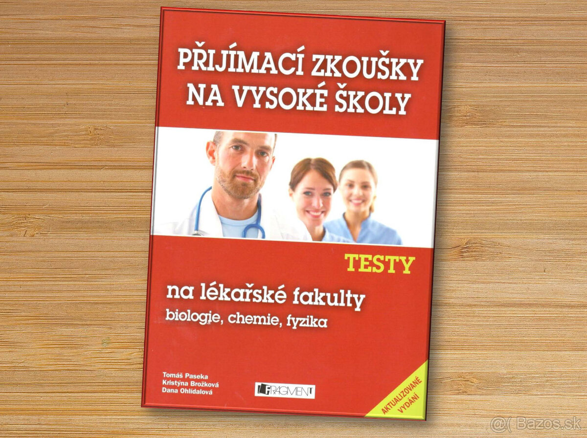 Přijímací zkoušky na lékařské fakulty (BIO,CHE,FYZ) v PDF