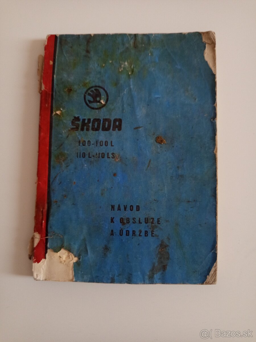 Návod k obsluhe Škoda 100 L