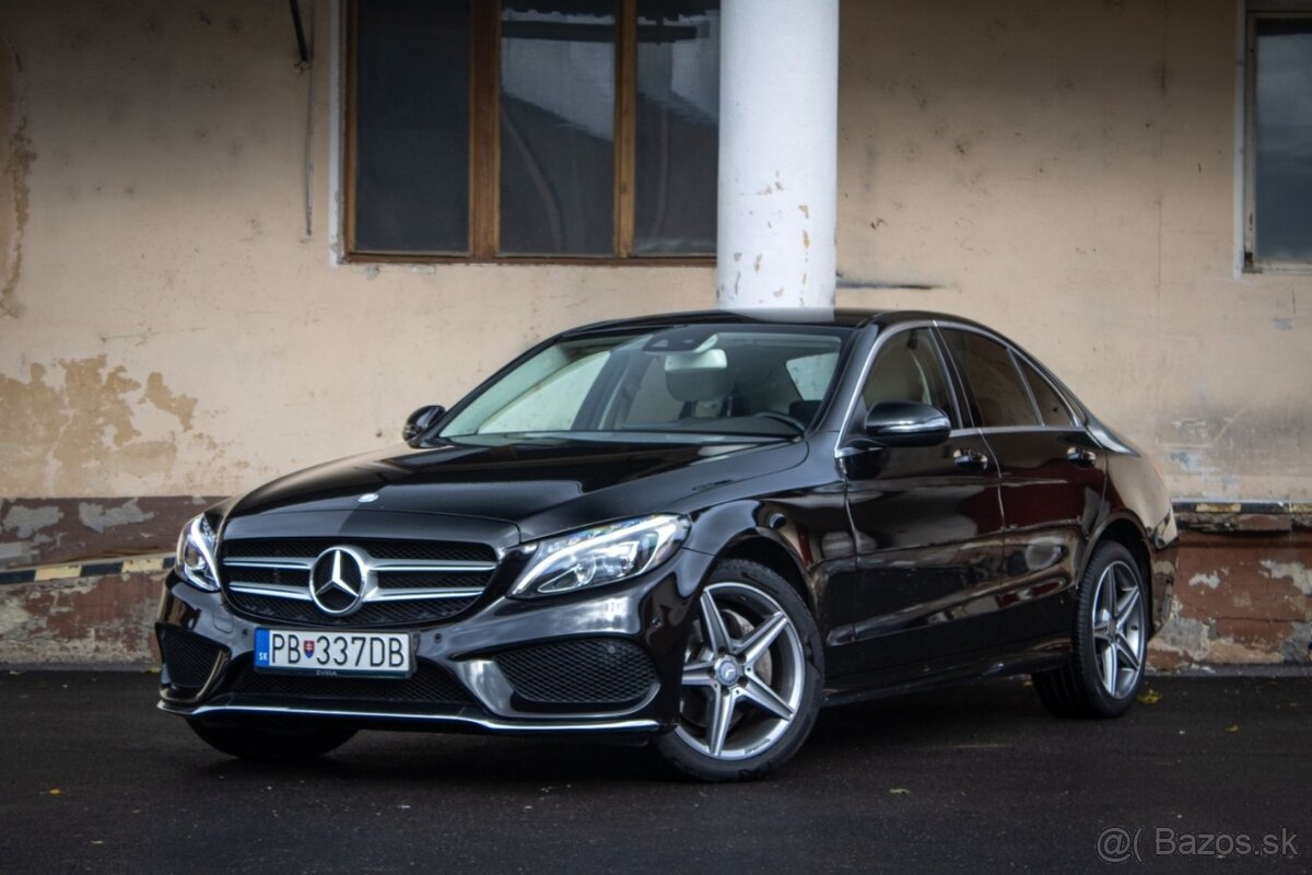 Mercedes-Benz C 220d AMG LINE / AJ NA SPLÁTKY / PROTIÚČET