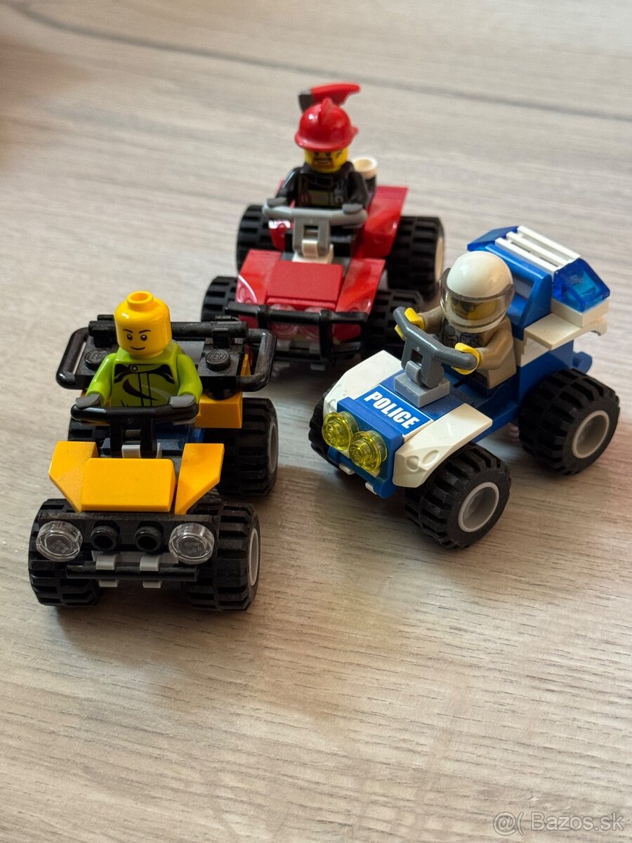 Lego štvorkolky