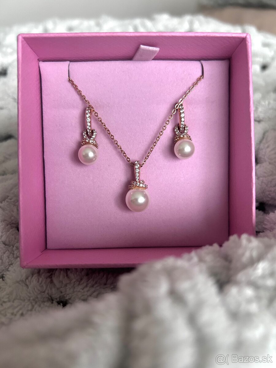 Swarovski set náušnice + náhrdelník