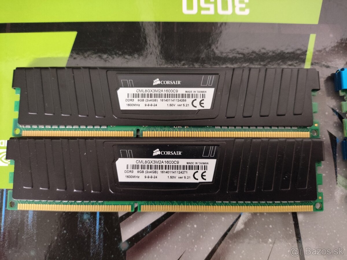 Corsair DDR3 2x4GB 1600MHz