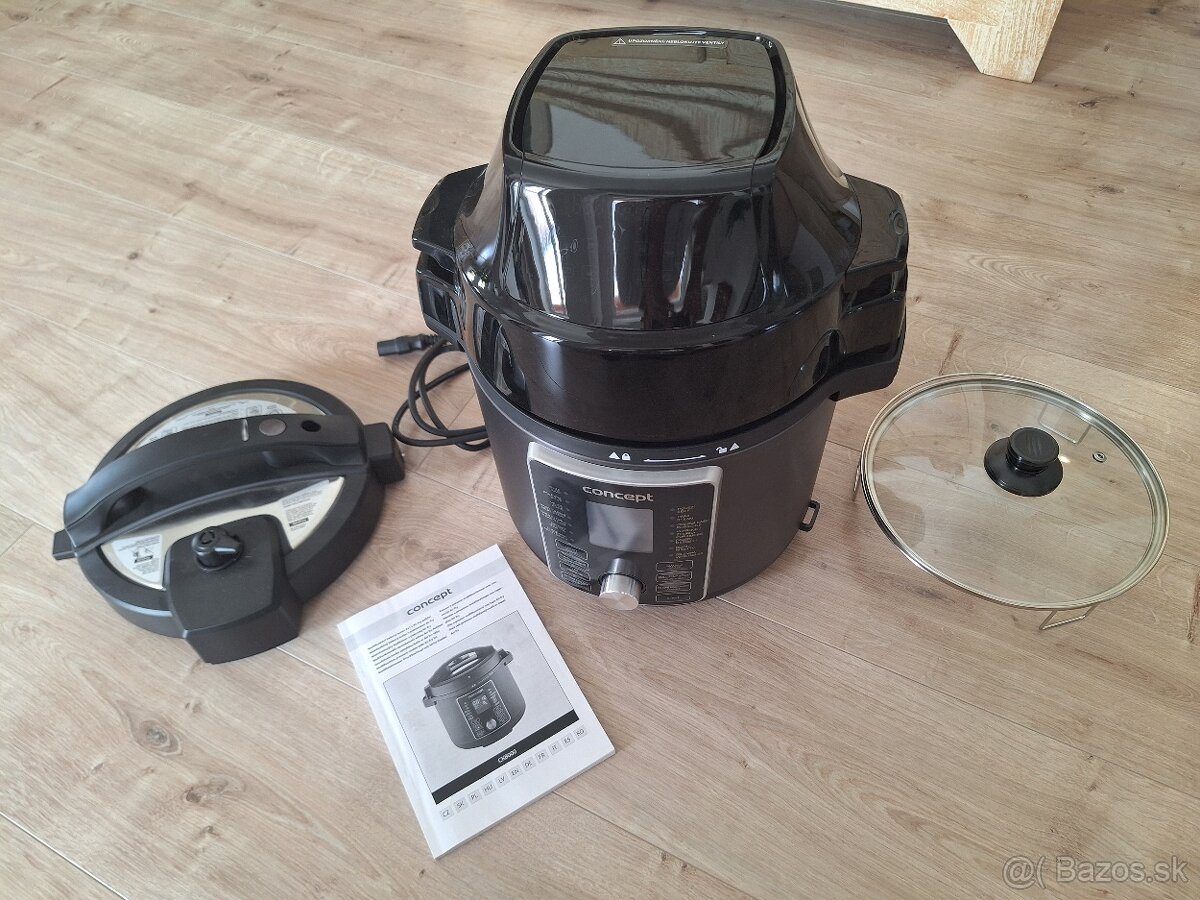 Multifunkčný hrniec Concept CK8000 (tlakový hrniec/fritéza)