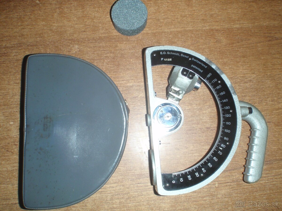 Švajčiarske Schmidtovo kladivko (odrazový tvrdomer)