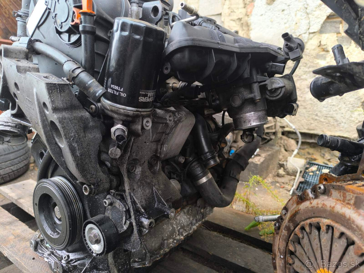 Motor 1.8 TSI, BZB, 118kW - Poškodený