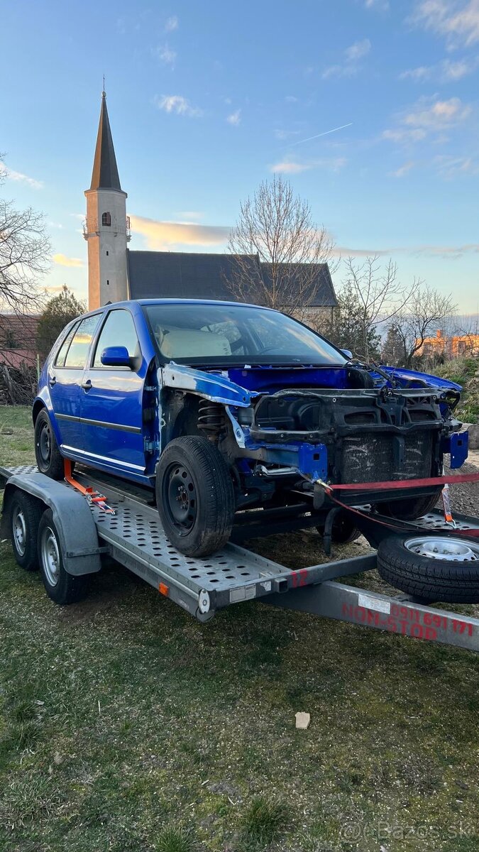 KAROSERIA - kasňa skelet VW GOLF 4 - 2,8 VR6