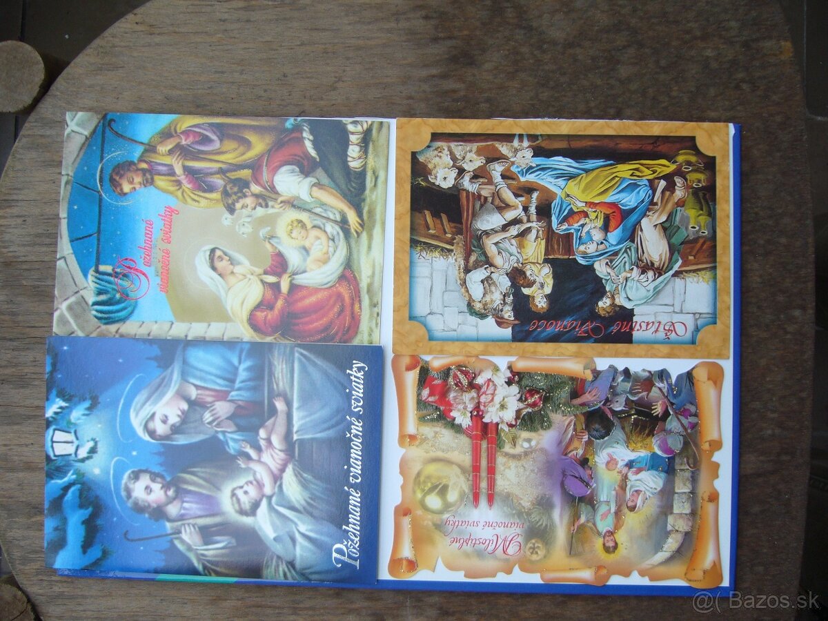 Veľkonočné a vianočné pozdravy, blahoželania