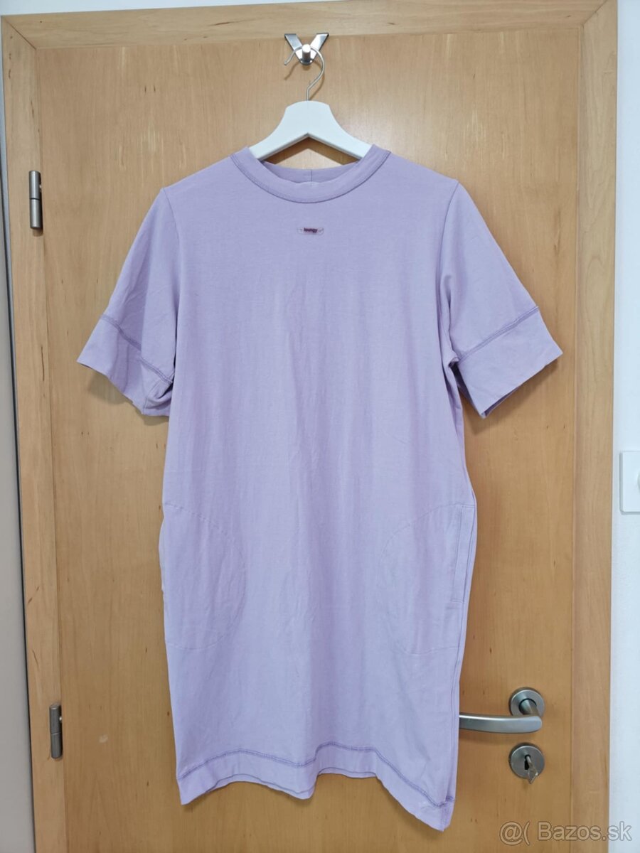 Fialové teplákové šaty Lull