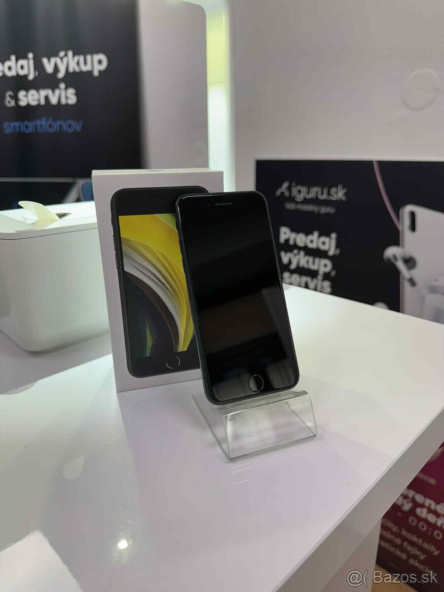 Apple iPhone SE 2020 64GB Black Batéria 100%