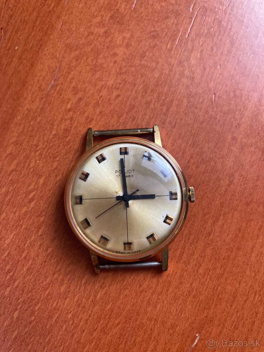 Starožitné hodinky zn.Poljot