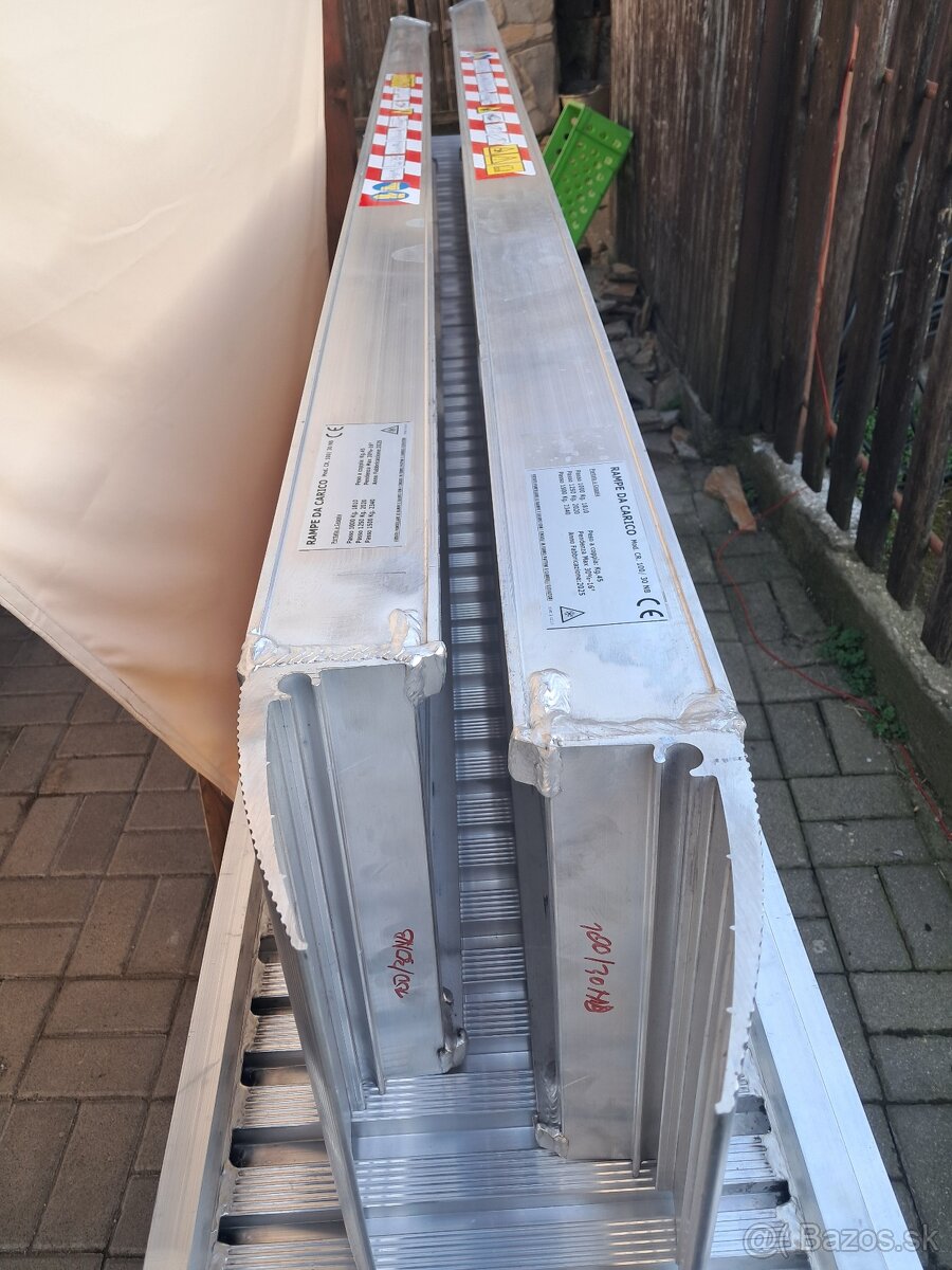 Hliníkové nájazdy, rampy