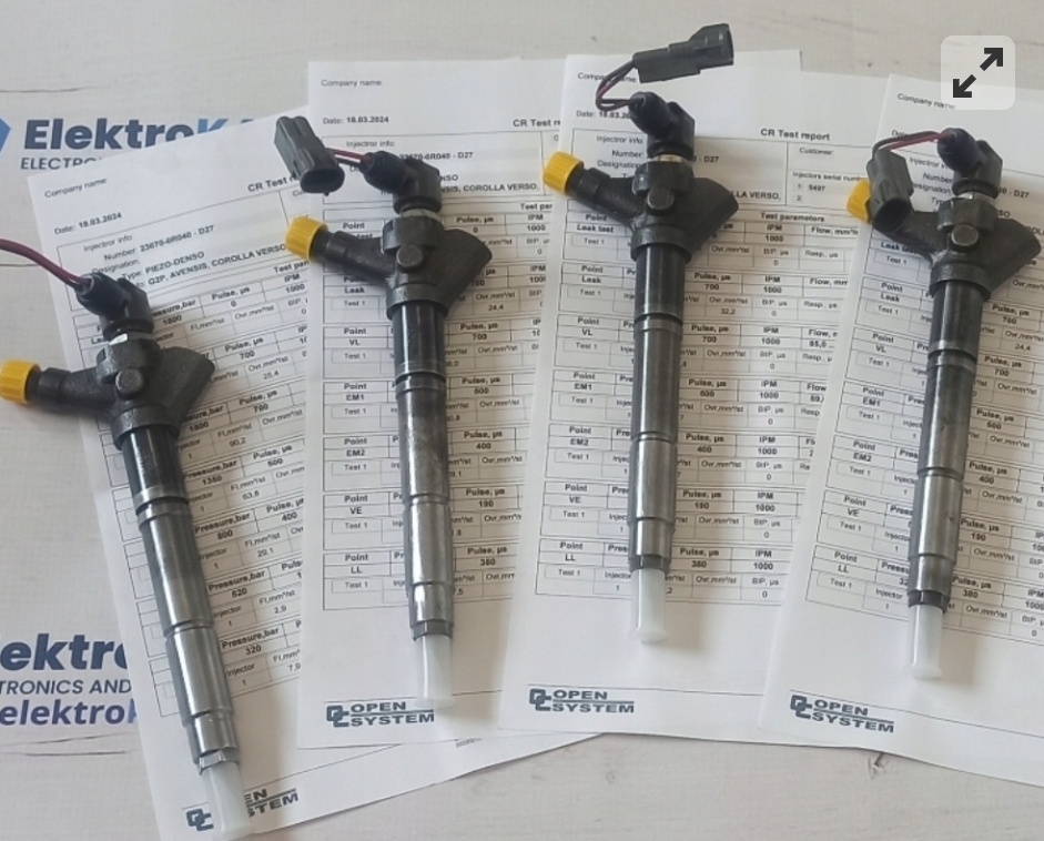 Repas. trysky TOYOTA 2.2d DENSO + Lexus