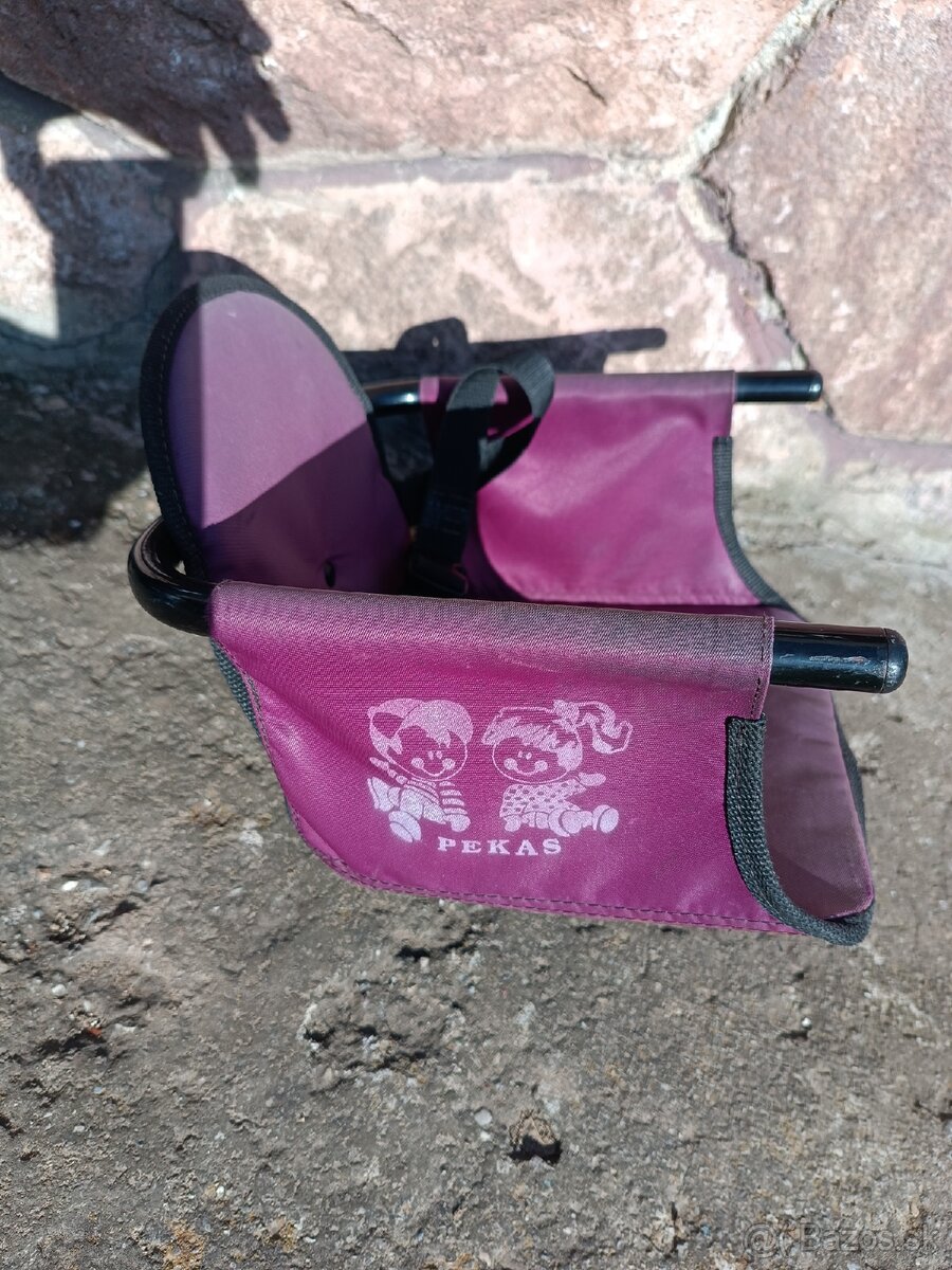 Detská sedačka na bycikel