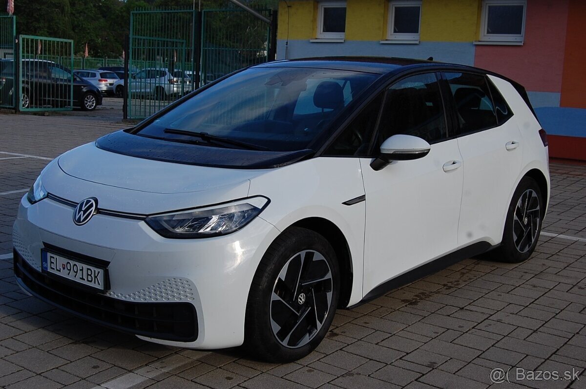 Volkswagen ID.3 Pro Performance 58kw/odpočet DPH