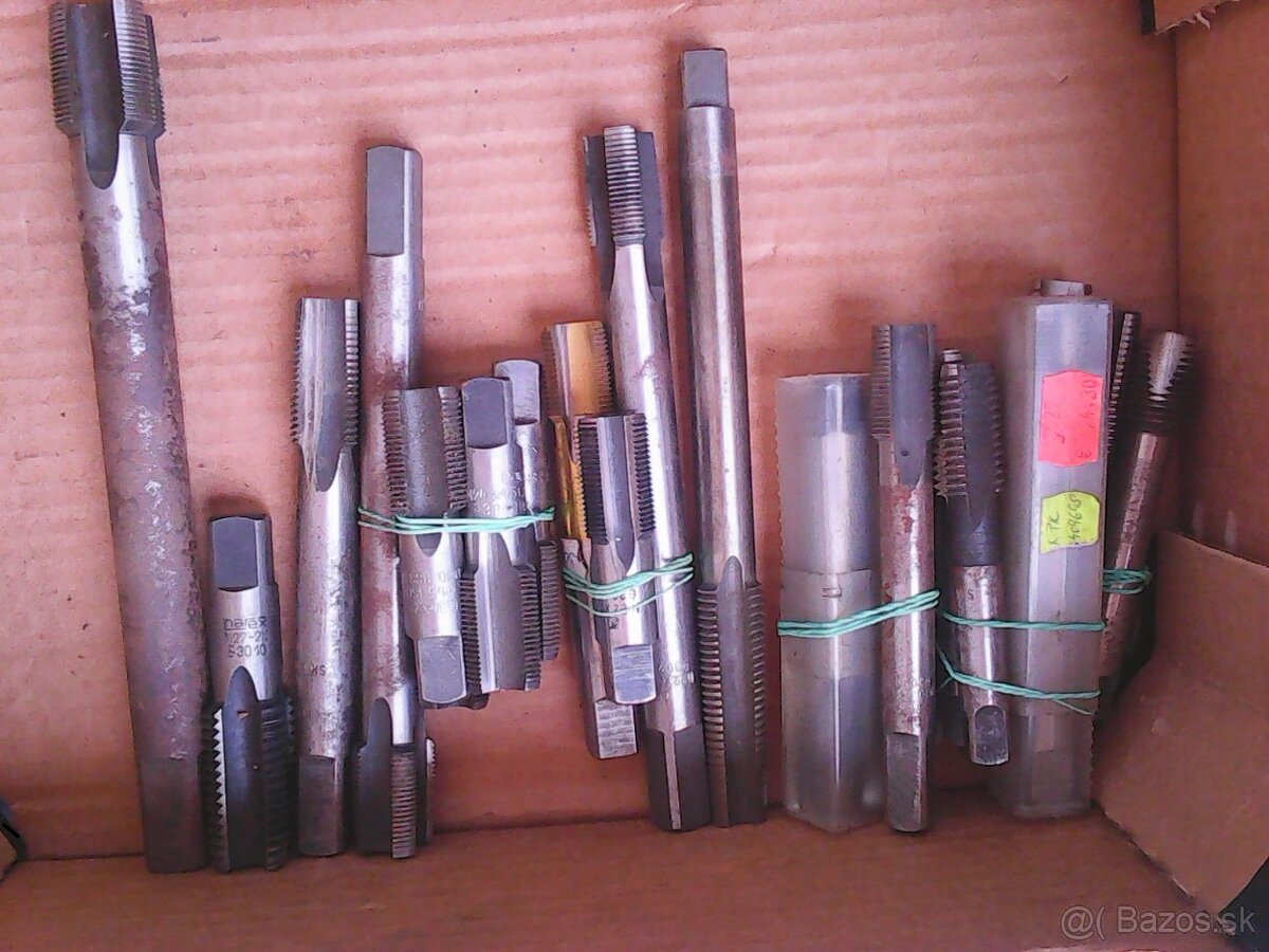 Závitníky metrické M2-M30x1,5