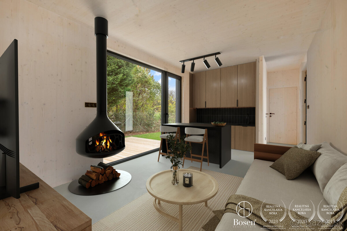 BOSEN | Exkluzívny drevodom za cenu bytu s modernou architek