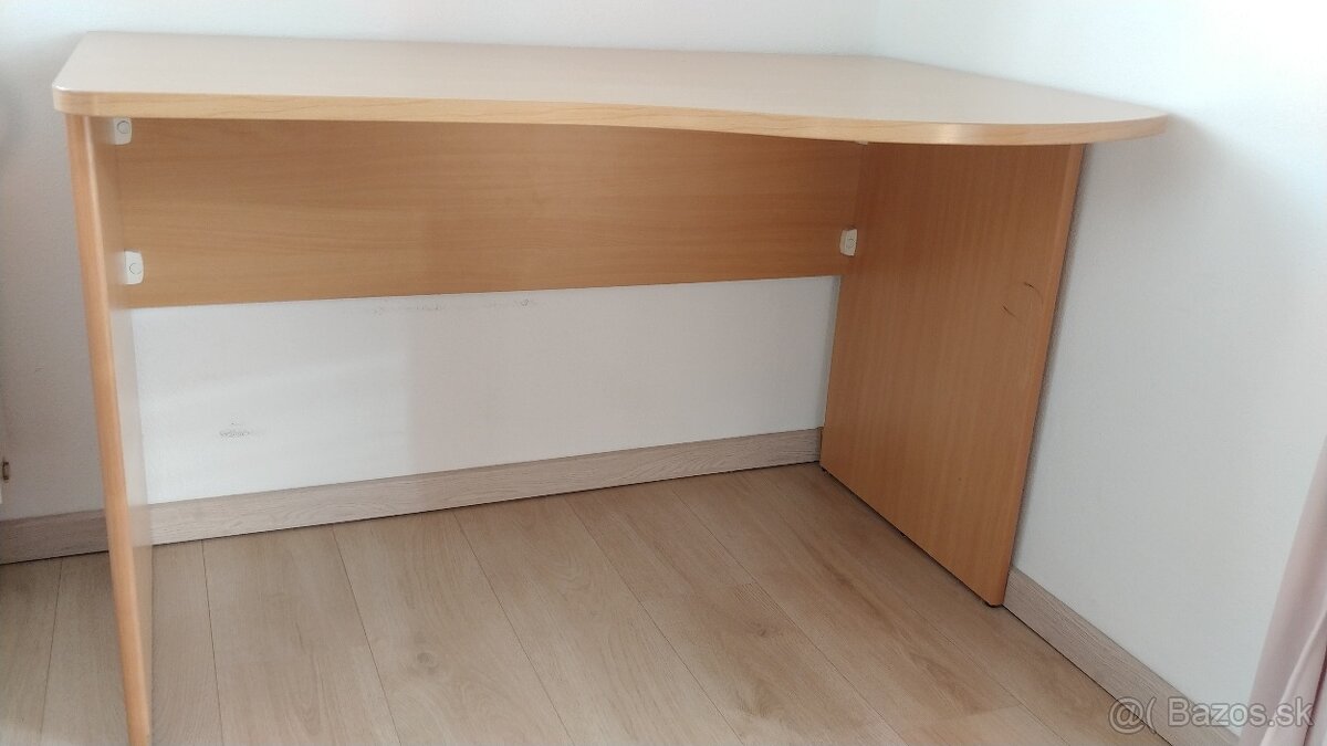 Písací stôl 120x62/75x75cm