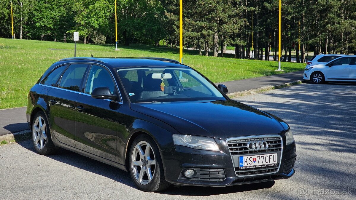 🚗 Predám Audi A4 B8 2.0 TDI 105 kW – 6-st. manuál