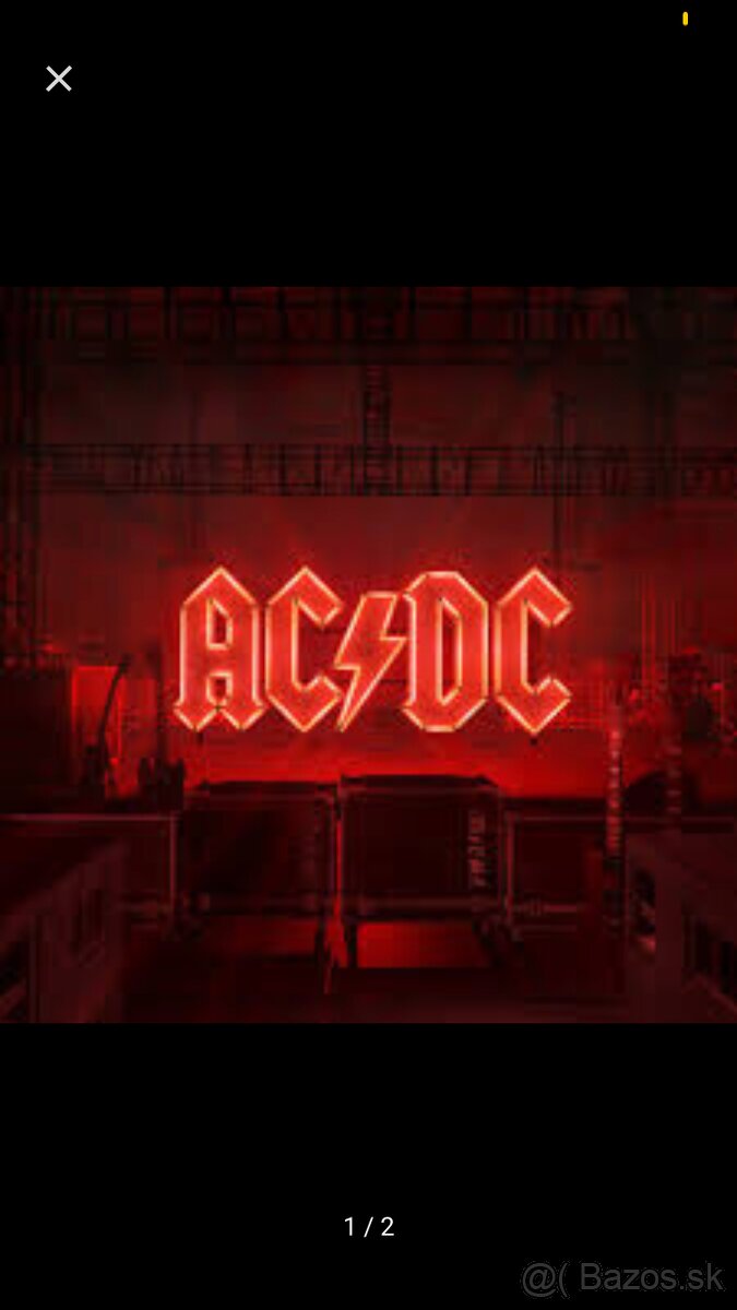 Prodam 2ks vstupenky na AC/DC
