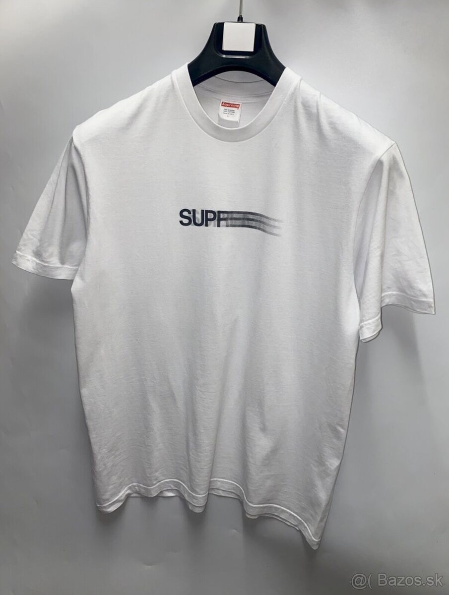 Supreme Motion Logo tee White L