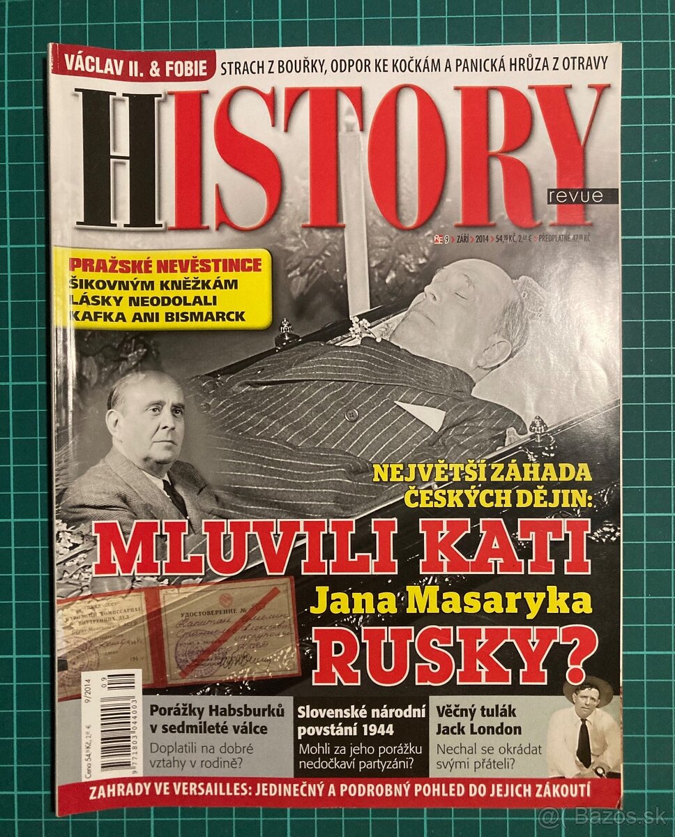 časopis: HISTORY revue 9/2014