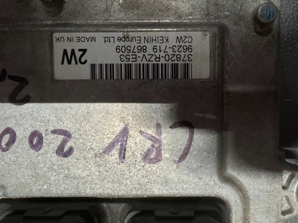 37820-RZV-E53 honda CR-V 2.0i