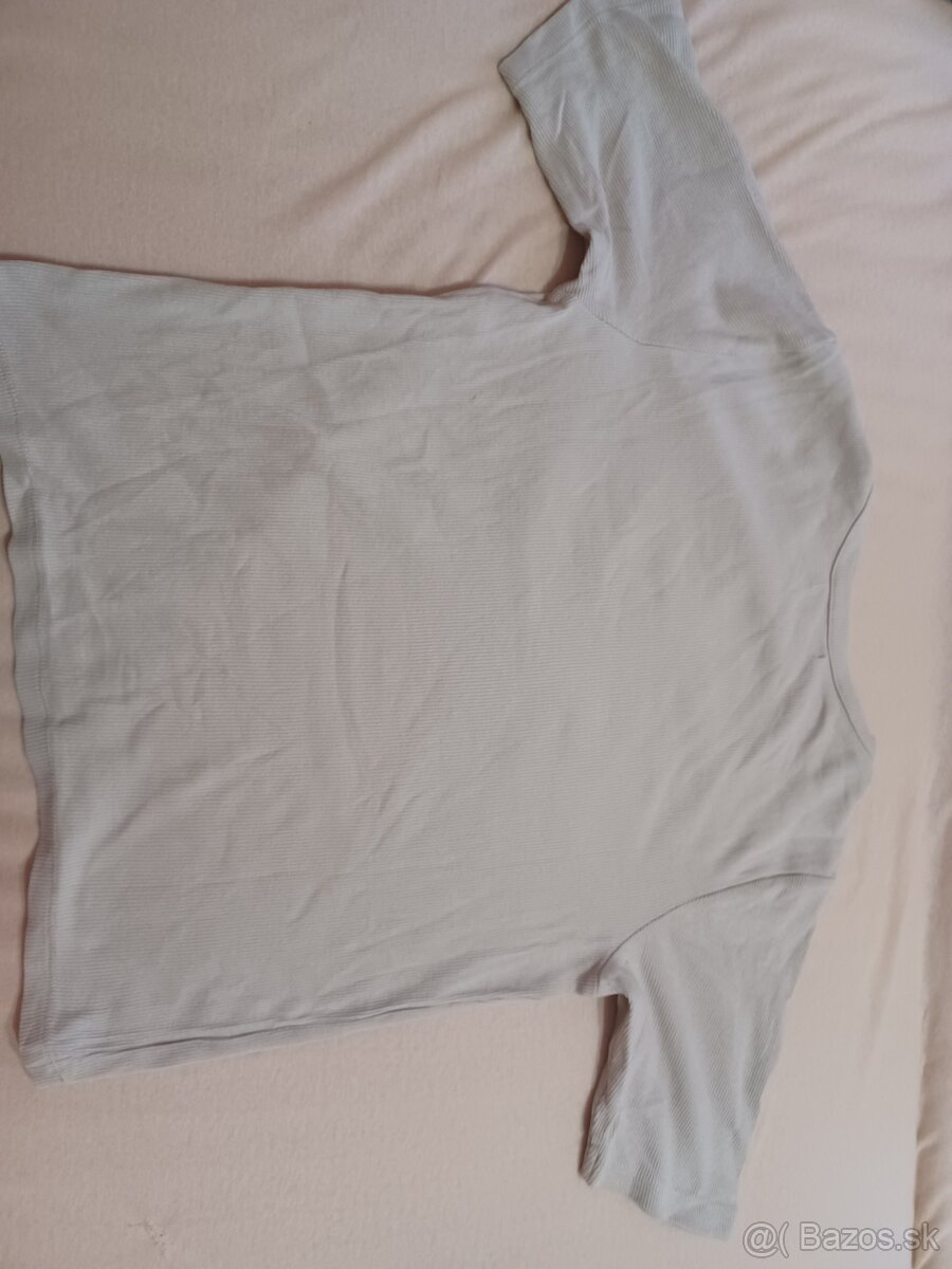 Krémové tričko, Sinsay, XL
