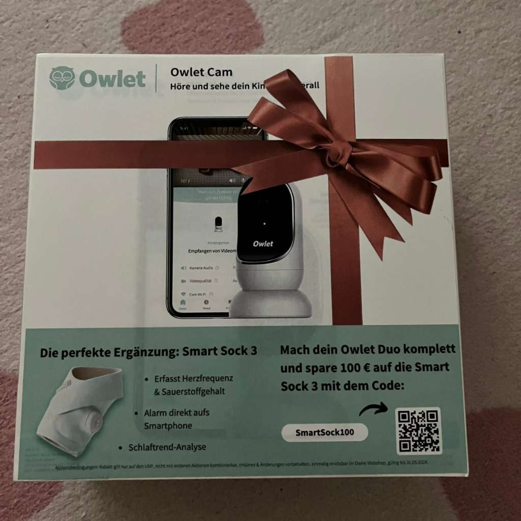 Predam Owlet cam - detsky monitor NOVÉ