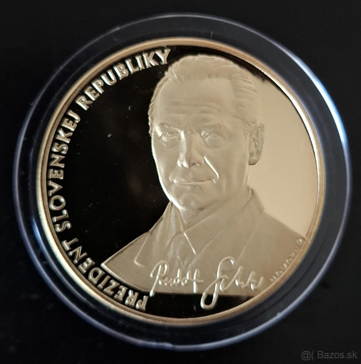 Rudolf Schuster strieborná medaila