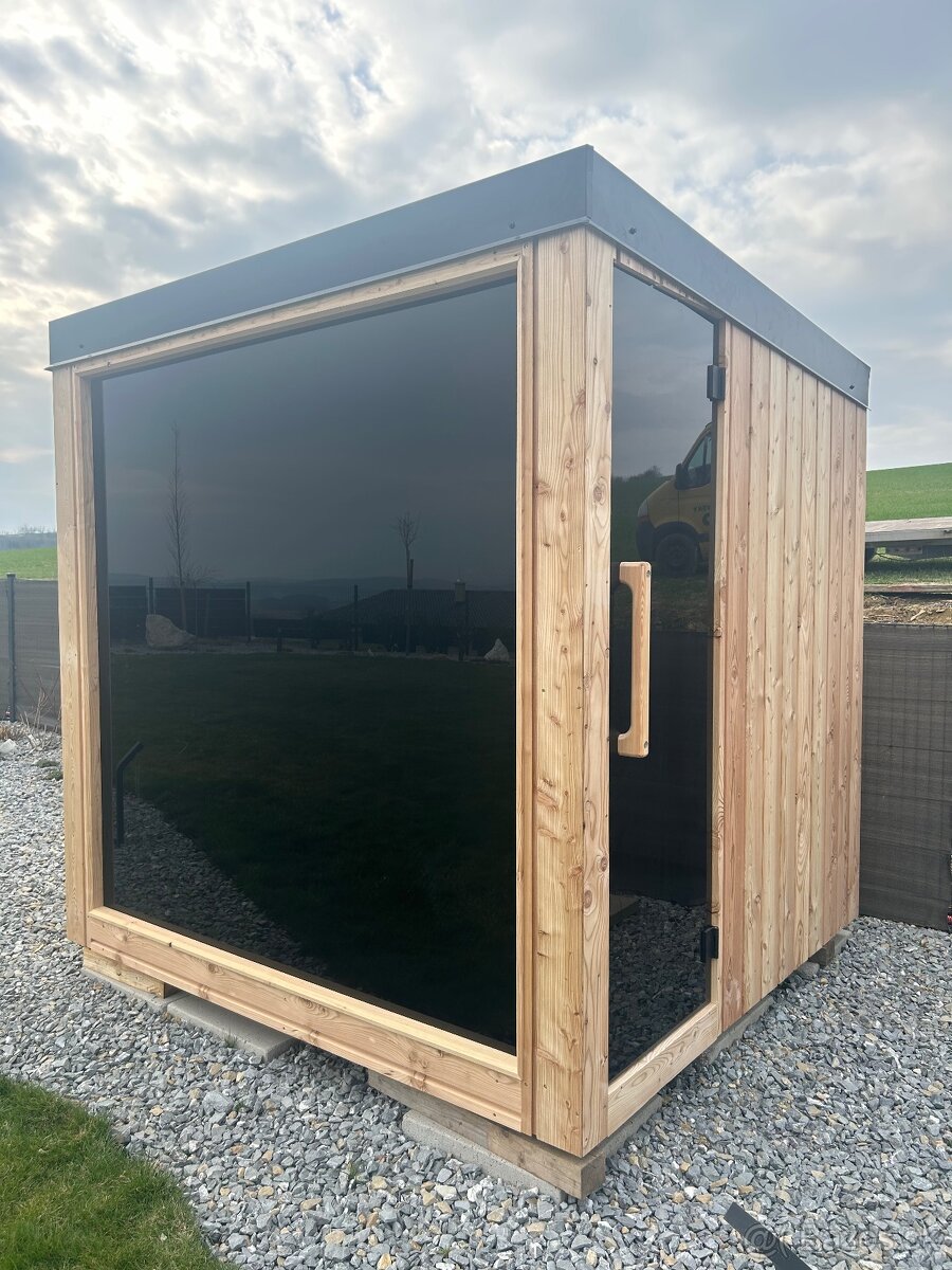 Sauna a ochladzovacia kaďa