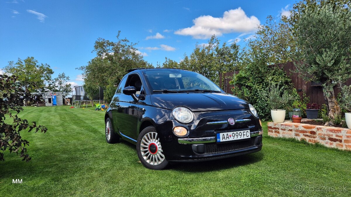 Fiat 500 automat,  benzín,  automat , panoráma