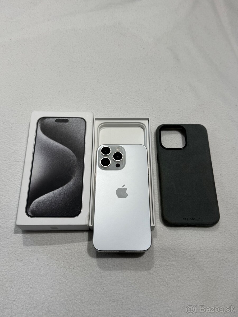 iPhone 15 PRO MAX 256GB WHITE TITANIUM
