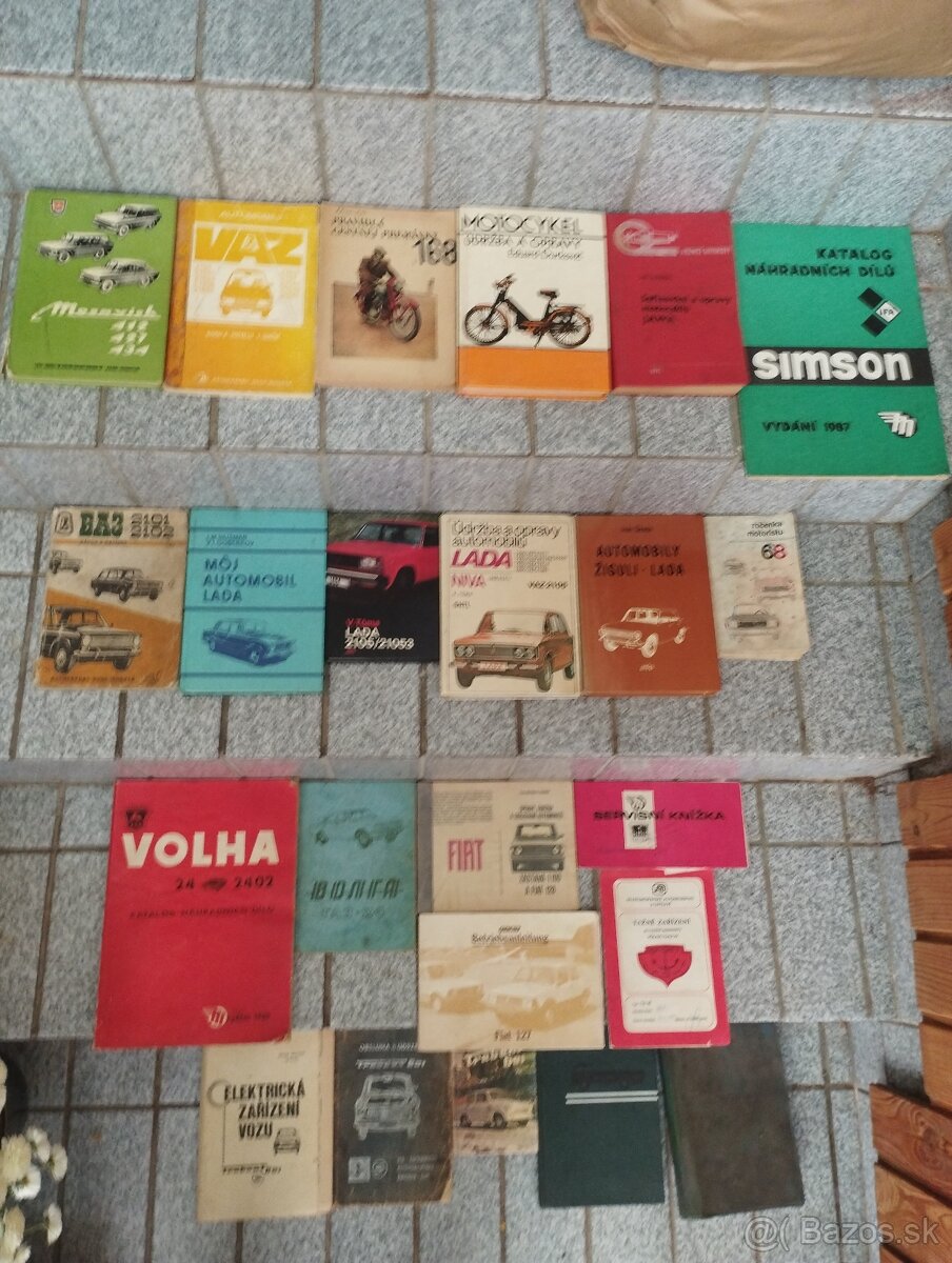 Návod obsluhe udržba, škoda 1000mb,škoda 120,130,135,volgha