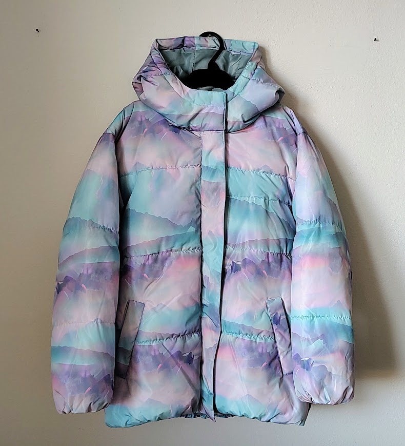 Dievčenská zimná bunda - veľkosť 146