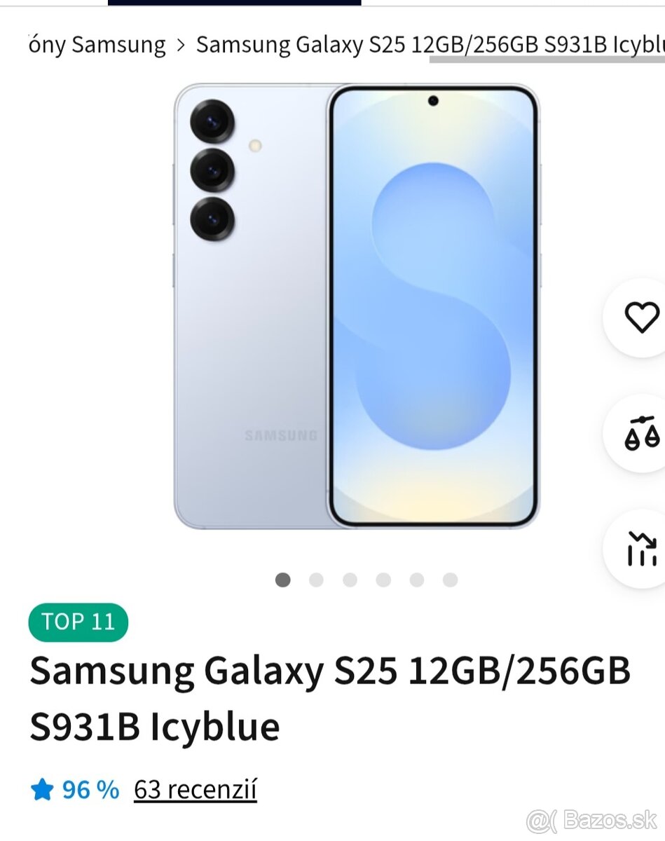 Samsung Galaxy s25 256GB