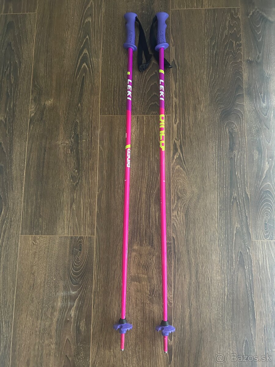 detské lyžiarske palice Leki, 95cm