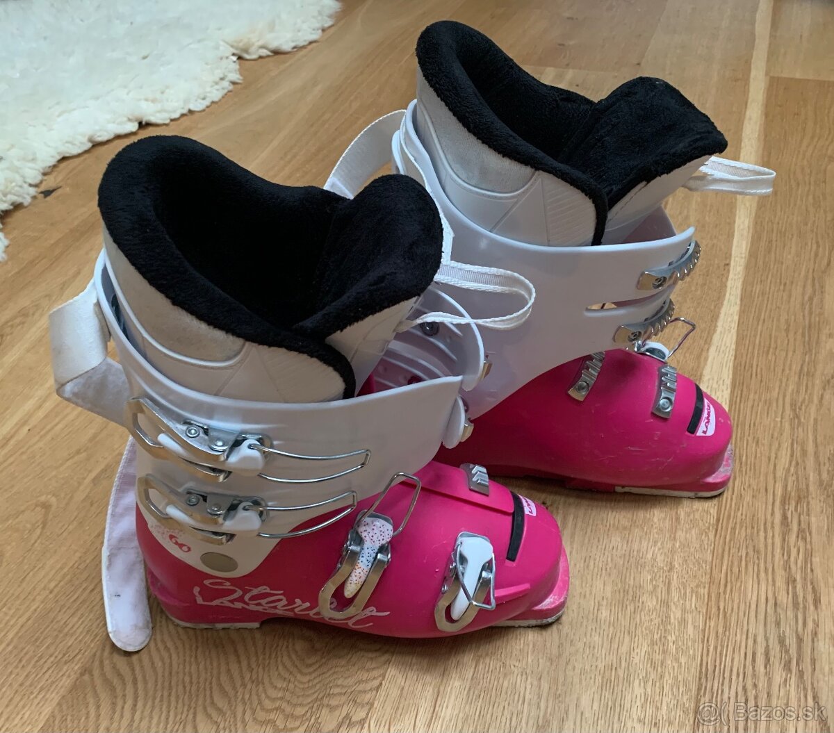 Detske lyziarky Lange starlet 60, velkost 23