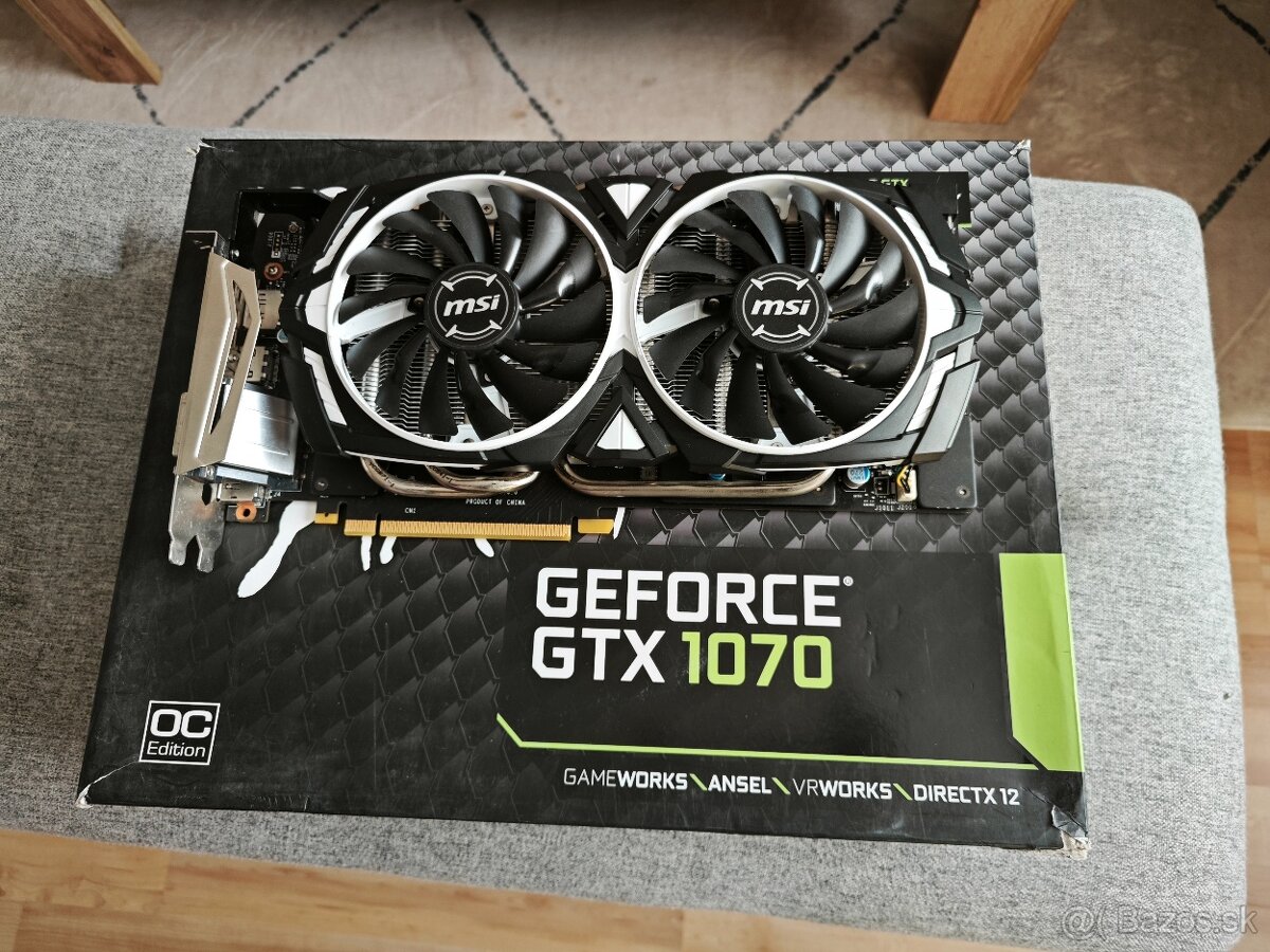 MSI GeForce GTX 1070 ARMOR