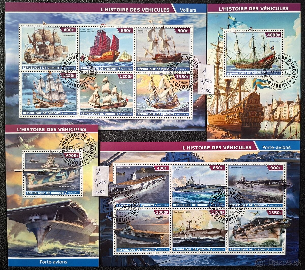 Postove znamky Mix 20 (58poloziek)