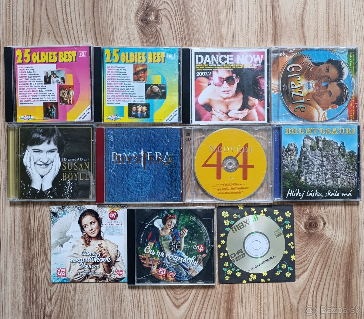 Hudobné, rozprávkové CD