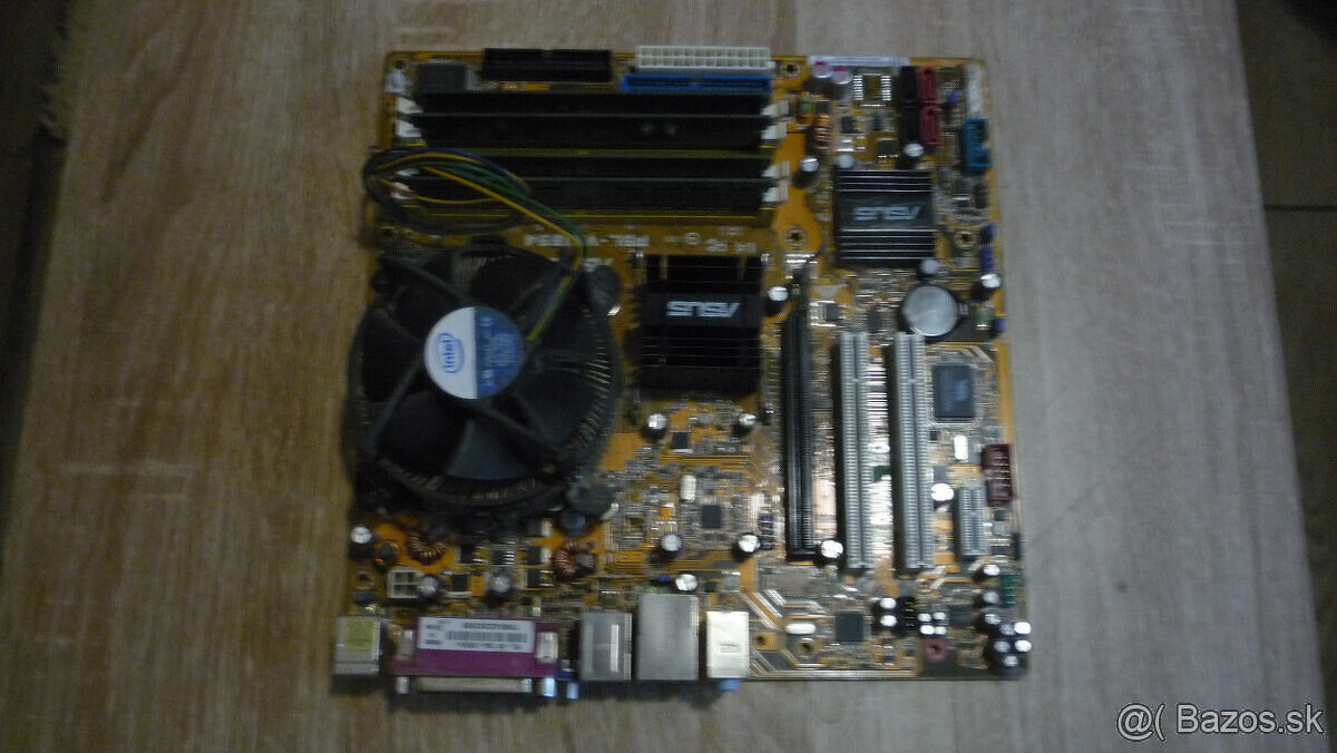Predam Asus základné dosky komplet procesory+pamet