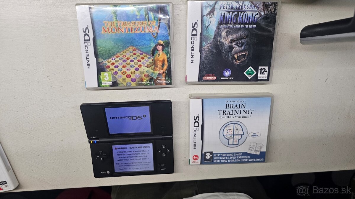 Nintendo DS + 3 hry