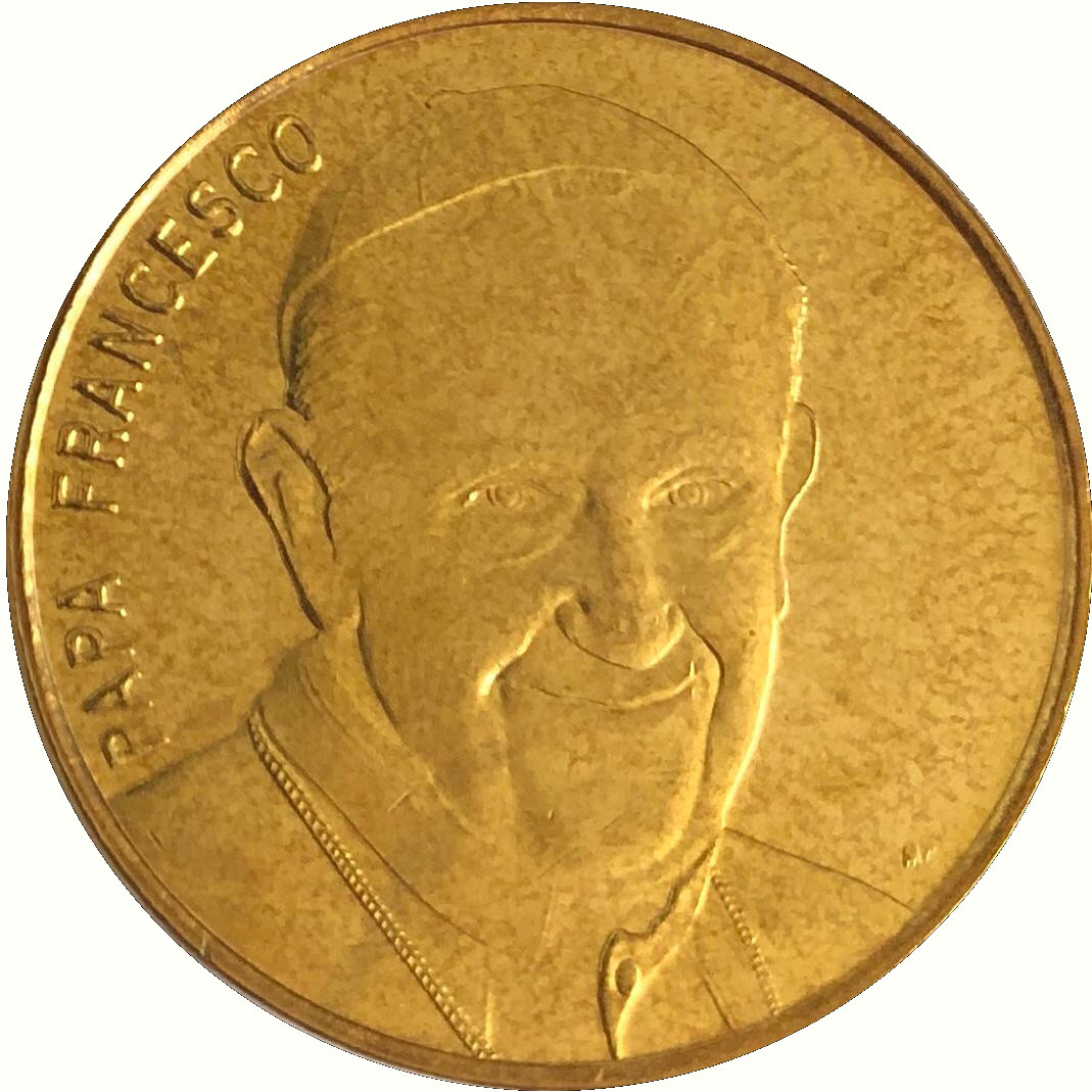 Pamätná minca - Pápež Frantíšek