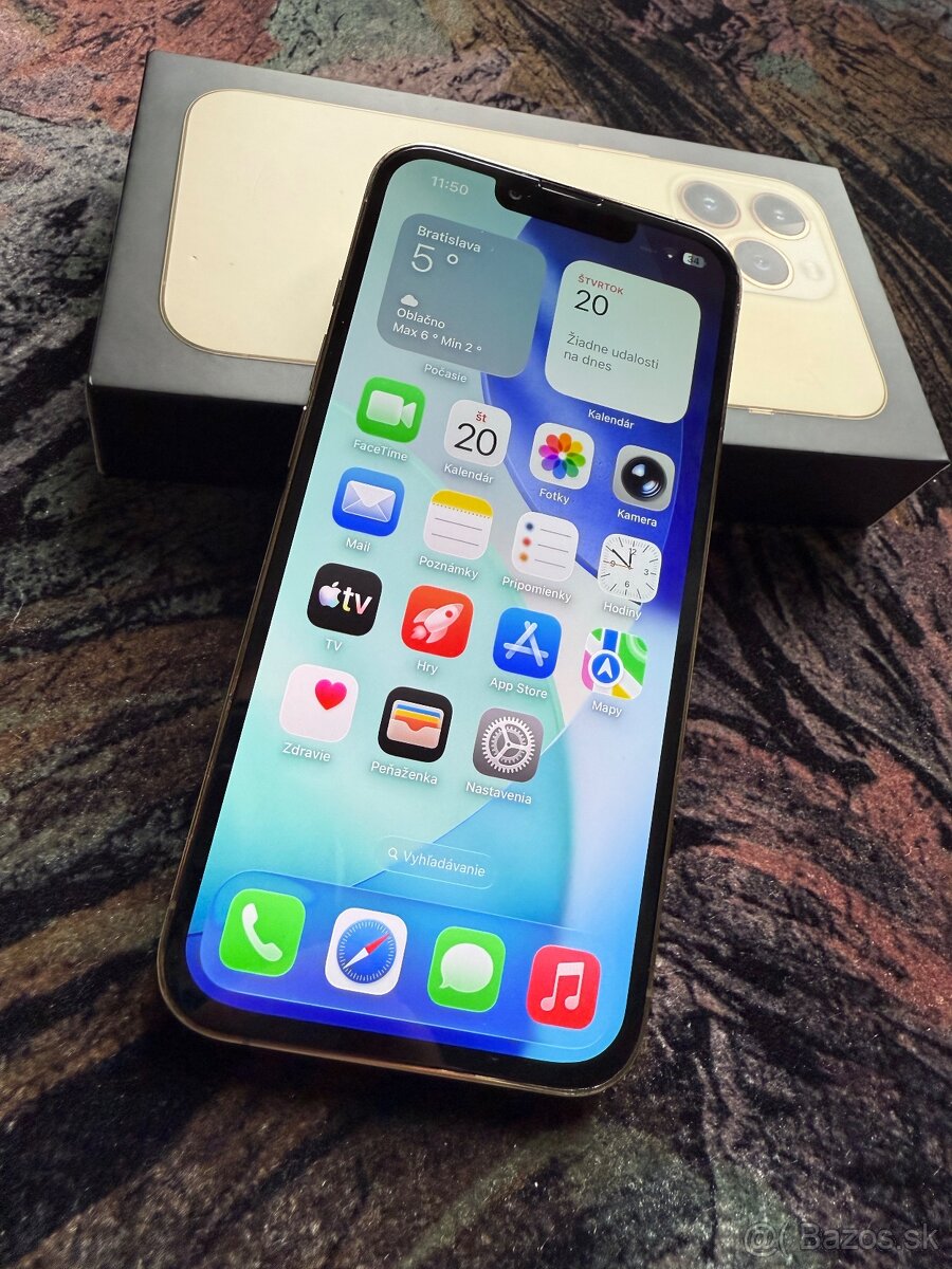Predám iPhone 13 Pro 128GB Zlatý
