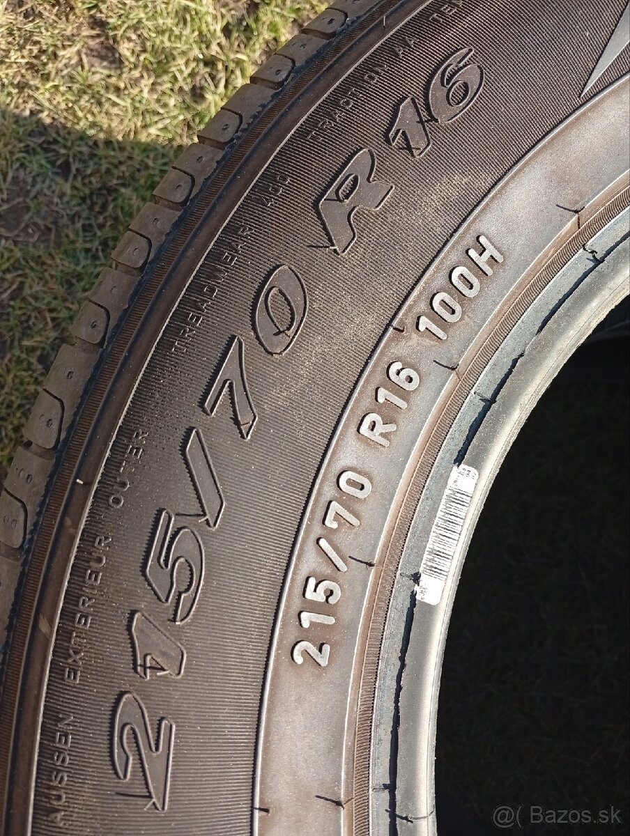 Pneu letné 215/70 r16