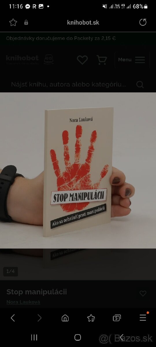 Kniha - Stop manipulacii